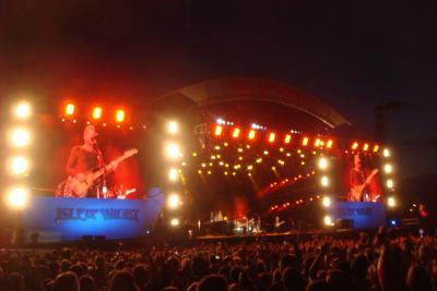 Police headlining at Isle of Wight 2008